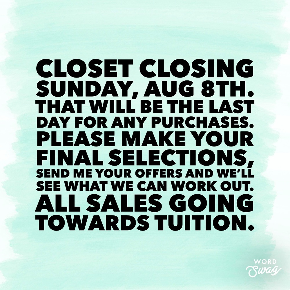 Time to shut er down …